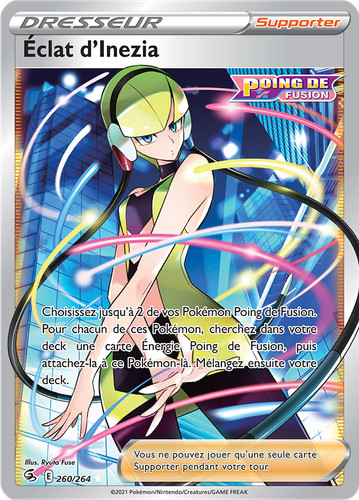 Carte pokémon éclat inezia - carte,